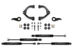 Fabtech Uniball UCA Lift System w/Shocks 3.5 in. Lift w/Front And Rear Stealth Shocks Incl. PN [FTS21275/FTS6341/FTS6019] - K1155M