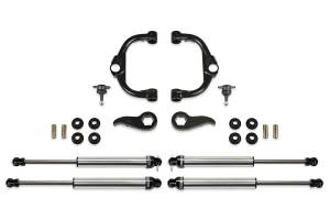 Fabtech - Fabtech Uniball UCA Lift System w/Shocks 3.5 in. Lift w/Front Dirt Logic 2.25 And Rear Dirt Logic 2.25 Shocks Incl. PN [FTS21276/FTS811532/FTS810942] - K1157DL - Image 1
