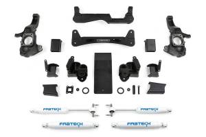 Fabtech - Fabtech Performance Lift System w/Shocks 6 in. Lift For PN[FTS21277/FTS21278/FTS21279/FTS7358/FTS7240] - K1159 - Image 1
