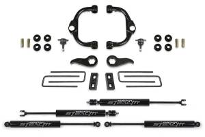 Fabtech Ball Joint UCA Lift System w/Shocks 3.5 in. Lift w/Front And Rear Stealth Shocks Incl. PN [FTS21276/FTS755/FTSBK21/FTS6341/FTS6019] - K1179M