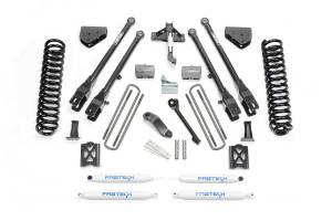 Fabtech 4 Link Lift System w/Performance Shocks 6 in. Lift w/o Factory Overload - K2013