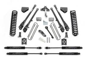 Fabtech 4 Link Lift System w/Stealth Monotube Shocks 6 in. Lift w/Factory Overload - K20131M