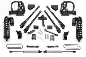 Fabtech 4 Link Lift System w/DLSS Shocks 6 in. Lift w/o Factory Overload - K2014DL