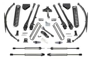 Fabtech 4 Link Lift System w/DLSS Shocks 10 in. Lift - K2037DL