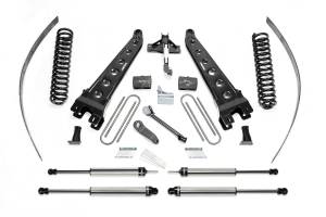 Fabtech Radius Arm Lift System w/DLSS Shocks 8 in. Lift w/Factory Overload - K2124DL