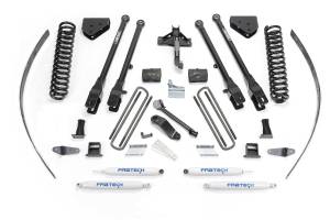 Fabtech 4 Link Lift System w/Performance Shocks 8 in. Lift w/o Factory Overload - K2125