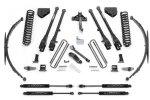 Fabtech 4 Link Lift System w/Stealth Monotube Shocks 8 in. Lift - K2129M