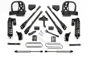 Fabtech - Fabtech 4 Link Lift System w/DLSS Shocks 6 in. Lift 4.0 Coilovers - K2138DL - Image 1