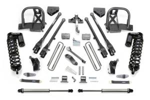 Fabtech - Fabtech 4 Link Lift System w/DLSS Shocks 6 in. Lift 4.0 Coilovers - K2146DL - Image 1