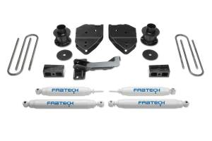 Fabtech Budget Lift System w/Shock 4 in. Lift Incl. Performance Shocks - K2213