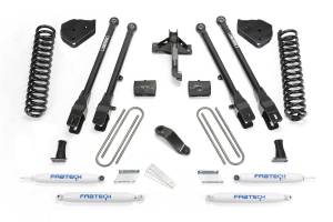 Fabtech 4 Link Lift System 4 in. Lift Incl. Performance Shocks - K2216