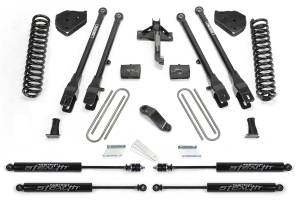 Fabtech 4 Link Lift System 4 In. Lift Incl. Stealth Shocks - K2216M
