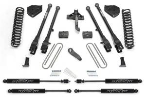 Fabtech 4 Link Lift System 6 In. Lift Incl. Stealth Shocks - K2219M