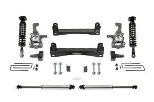 Fabtech Performance Lift System w/Shocks 4 in. Lift Incl. Front 2.5 Coilovers/Rear 2.25 Shocks - K2258DL