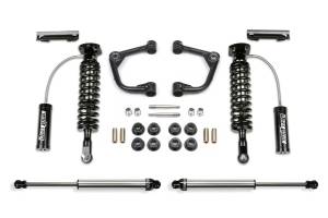Fabtech Uniball UCA Lift System w/Shocks For 2 in. Lift w/Front 2.5 Resi Coilovers/Rear 2.25 Shocks - K2261DL