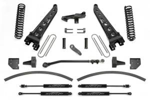 Fabtech - Fabtech Radius Arm System 8 in. Lift Incl. Front Coil Springs/Stealth Shocks - K2265M - Image 1