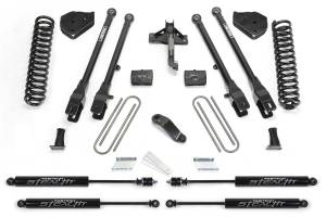 Fabtech 4 Link Lift System 6 in. Lift Incl. Coils And Stealth Monotube Shocks - K2284M