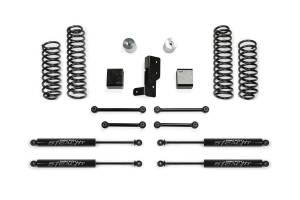 Fabtech - Fabtech Sport Lift System w/Shock 3 in. Lift w/Spacers Front And Rear Stealth Monotube Shocks - K4107M - Image 1
