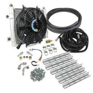 BD Diesel Xtruded Auxiliary Transmission Oil Cooler Kit - 1030606-1/2