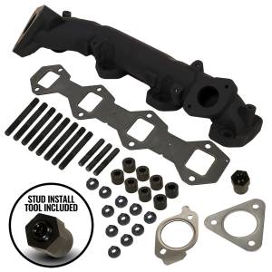 Exhaust Manifold Right Passenger Side Incl. Manifold/Cross Over Tube/EGR Port High Temp Black Coated - 1043009