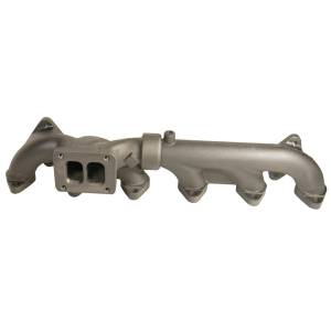 BD Diesel - Exhaust Manifold Performance Replacement For Use w/T4 Mount Turbochargers Incl. Manifold/Studs/Plug 1/8 in. NPT/Nut - 1045965-T4 - Image 2