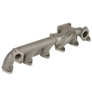 BD Diesel - Exhaust Manifold Performance Replacement For Use w/T4 Mount Turbochargers Incl. Manifold/Studs/Plug 1/8 in. NPT/Nut - 1045965-T4 - Image 5