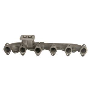 BD Diesel - Exhaust Manifold Performance Replacement For Use w/T4 Mount Turbochargers Incl. Manifold/Studs/Plug 1/8 in. NPT/Nut - 1045965-T4 - Image 7