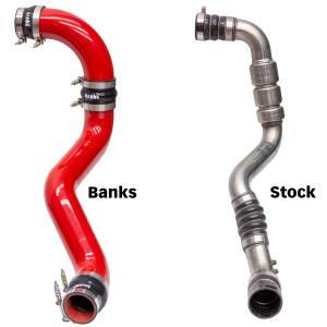 Banks Power - Banks Power Boost Tube Upgrade Kit  3.5 in.  Red Powder Coated  Set  - 25999 - Image 7