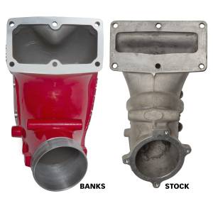 Banks Power - Banks Power Monster-Ram Intake Sys w/Fuel Line and 4in. to 3.5in. Hump Hose-2007-18 Dodge/RAM 6.7L  4.0in.  Red - 42790-PC - Image 2