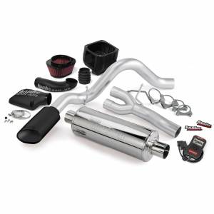 Banks Power Stinger System  Sngl Exh  Side Exit  S/S Black Tip-2010 Chevy 5.3L  ECSB  FFV - 48045-B