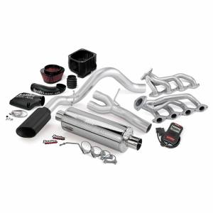 Banks Power PowerPack System  Single Exh  S/S-Black Tip-2002 Chevy 4.8-5.3L  1500-ECSB - 48061-B