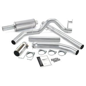 Banks Power - Banks Power Monster Exhaust System  S/S-Chrome Tip-1998-02 Dodge 5.9L  Ext Cab - 48636