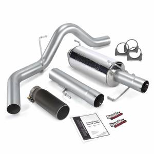 Banks Power Monster Exhaust System  S/S-Black Tip-2004-07 Dodge 5.9L 325Hp  SCLB/CCSB - 48700-B