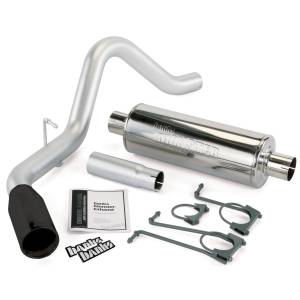 Banks Power Monster Exhaust System  S/S-Black Tip  08-09 Ford 6.8 S/D  EC/CCSB/11-16 Ford 6.2L  F250-CCSB-CCLB - 48725-B