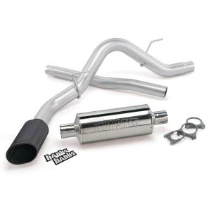 Banks Power Monster Exhaust System  S/S Black Tip-09-10 Ford F-150 5.4L  CCSB-CCLB - 48747-B