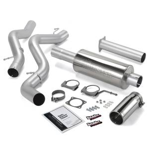 Banks Power Monster Exhaust System  S/S-Chrome Tip-2006-07 Chevy 6.6L  SCLB - 48937