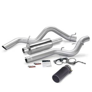 Banks Power Monster Exhaust System  S/S-Black Tip-2006-07 Chevy 6.6L  SCLB - 48937-B