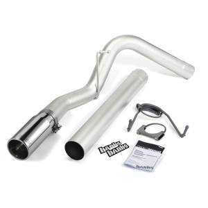 Banks Power Monster Exhaust  Single  S/S-Chrome Tip-2007-13 Dodge 6.7L  All Cab/Beds - 49774