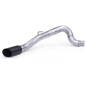 Banks Power Monster Exhaust  5.0in. Single  S/S-Black Tip-2013-18 Ram 6.7L  CCSB - 49777-B