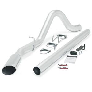 Banks Power Monster Exhaust System  Single  S/S-Chrome Tip-2008-10 Ford 6.4L  ECSB-CCSB - 49780