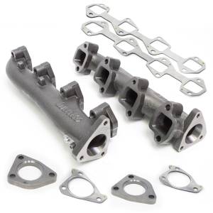 Banks Power - Banks Power Exhaust Manifold  Race Ported 1.77 x 1.58 in. Inlet  2.12 in. Outlet  - 51007 - Image 1
