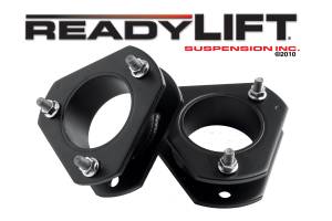 ReadyLift Front Leveling Kit 3 in. Lift Incl. All Hardware Black Coating Allows Up To 35 in. Tire - 66-2050