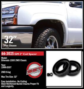 ReadyLift - ReadyLift Front Leveling Kit 2 in. Lift w/Coil Spacers Allows Up To 32.5 in. Tire - 66-3025 - Image 2