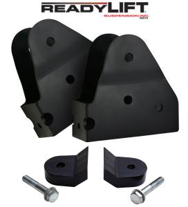 ReadyLift - ReadyLift Radius Arm Bracket Kit Lift Height 3.5 in. Incl. Two Brackets Two 1 in. Lower Coil Spring Spacers Hardware And Instructions - 67-2550 - Image 1