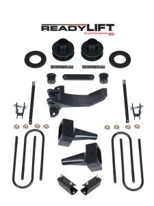 ReadyLift SST® Lift Kit 2.5 in. Front/1-3 in. Rear Lift For 2 Pc. Drive Shaft 5 in. Rear Flat Blocks - 69-2511TP