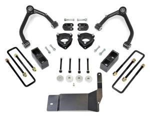 ReadyLift SST® Lift Kit 4 in. Front/1.75 in. Rear Lift w/Tubular Upper Control Arms For Vehicles w/OE Aluminum Or Stamped Steel Control Arms - 69-3414