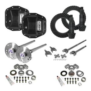 Yukon Gear Stage 4 Re-Gear Kit upgrades front/rear diffs 28 spl incl covers/fr/rr axles - YGK065STG4