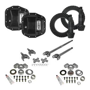 Yukon Gear Stage 3 Re-Gear Kit upgrades front/rear diffs 28 spl incl covers/fr axles - YGK066STG3
