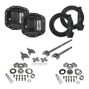 Yukon Gear Stage 3 Re-Gear Kit upgrades front/rear diffs 24 spl incl covers/fr axles - YGK073STG3