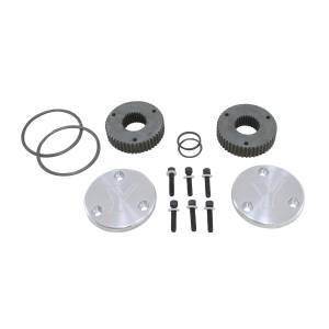 Yukon Hardcore Drive Flange Kit Dana 44 30spl Outer Stubs w/Yukon Engraved Caps - YHC50001